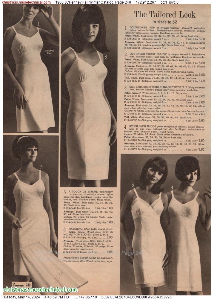 1966 JCPenney Fall Winter Catalog, Page 240
