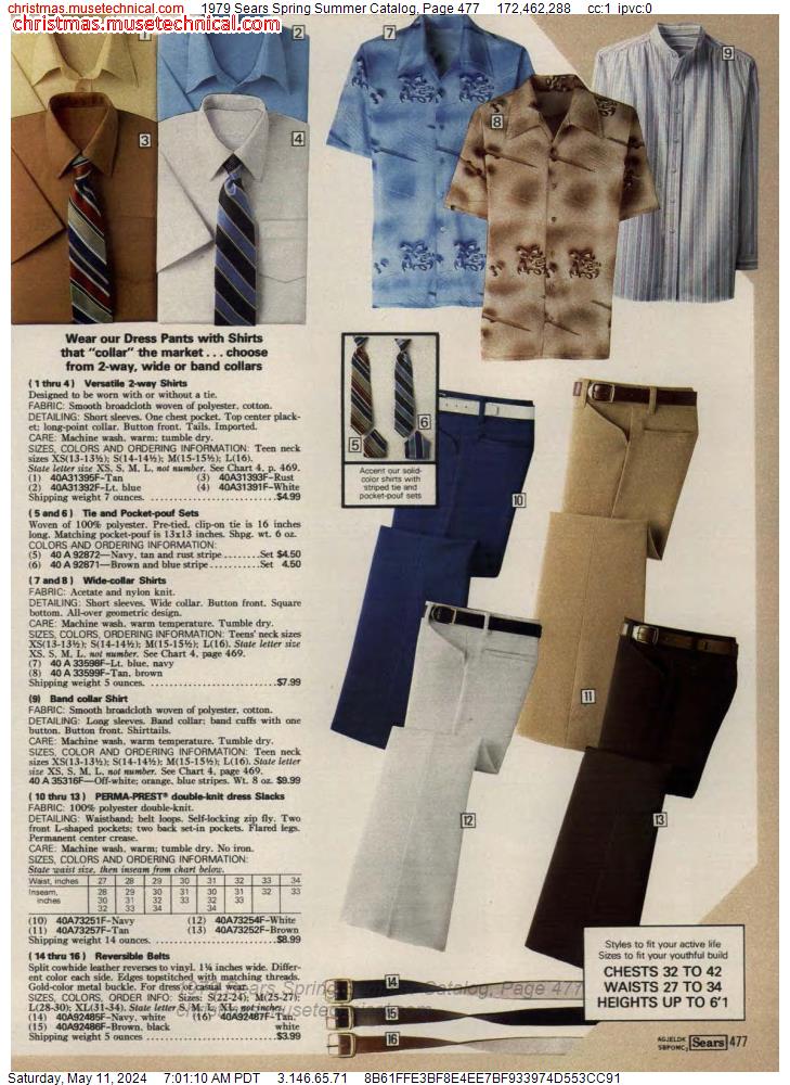 1979 Sears Spring Summer Catalog, Page 477