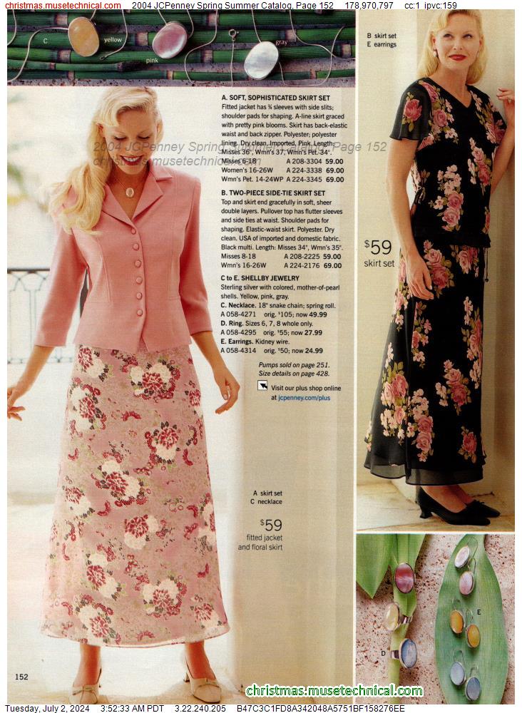 2004 JCPenney Spring Summer Catalog, Page 152