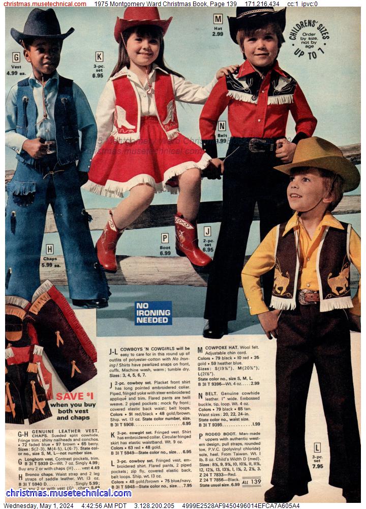 1975 Montgomery Ward Christmas Book, Page 139