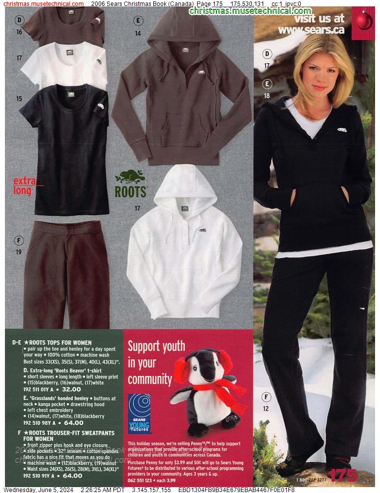 2006 Sears Christmas Book (Canada), Page 175