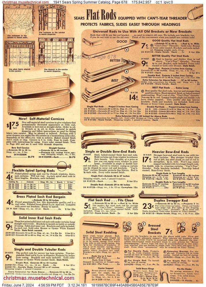 1941 Sears Spring Summer Catalog, Page 678