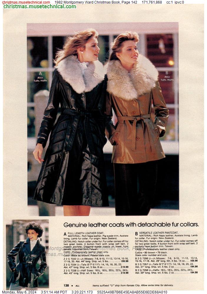 1982 Montgomery Ward Christmas Book, Page 142