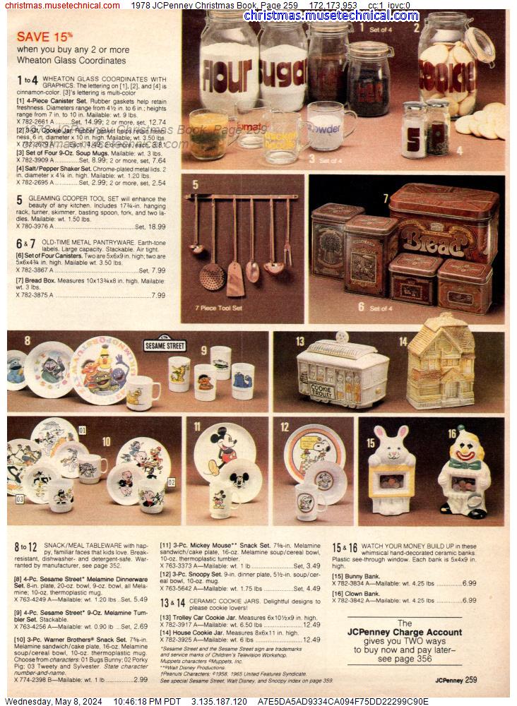 1978 JCPenney Christmas Book, Page 259