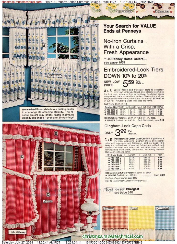 1977 JCPenney Spring Summer Catalog, Page 1126