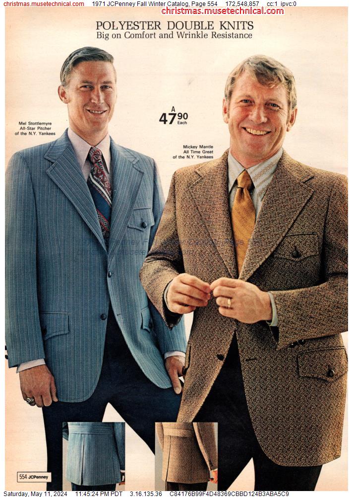 1971 JCPenney Fall Winter Catalog, Page 554