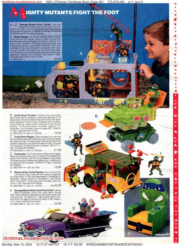 1990 JCPenney Christmas Book, Page 491