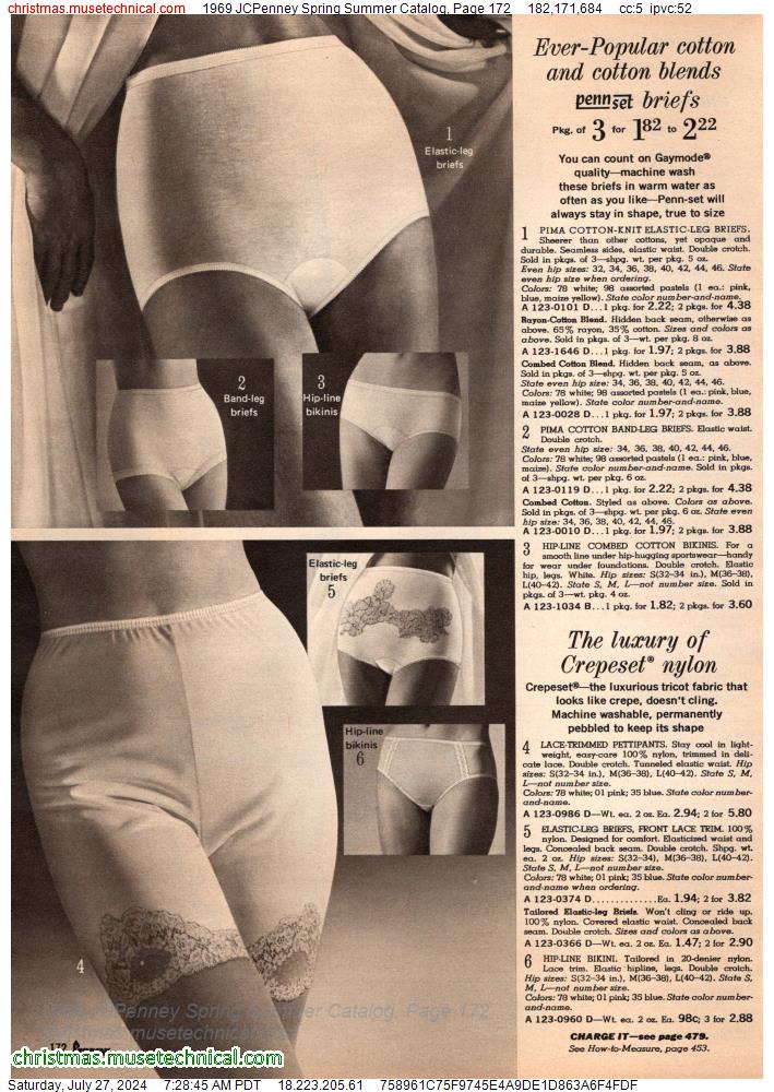 1969 JCPenney Spring Summer Catalog, Page 172