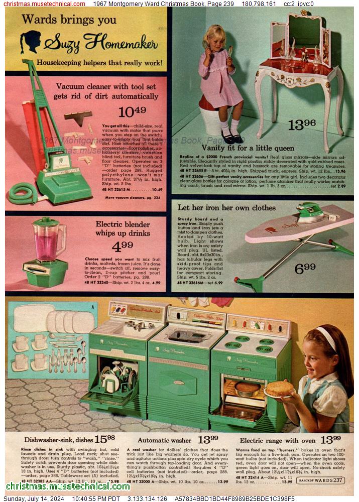 1967 Montgomery Ward Christmas Book, Page 239