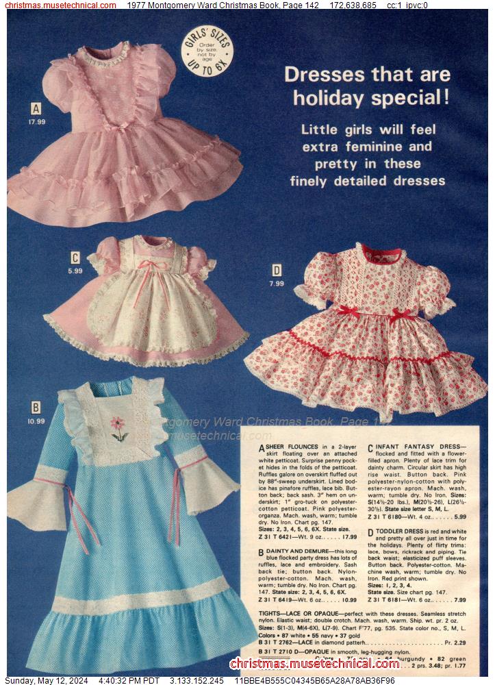1977 Montgomery Ward Christmas Book, Page 142