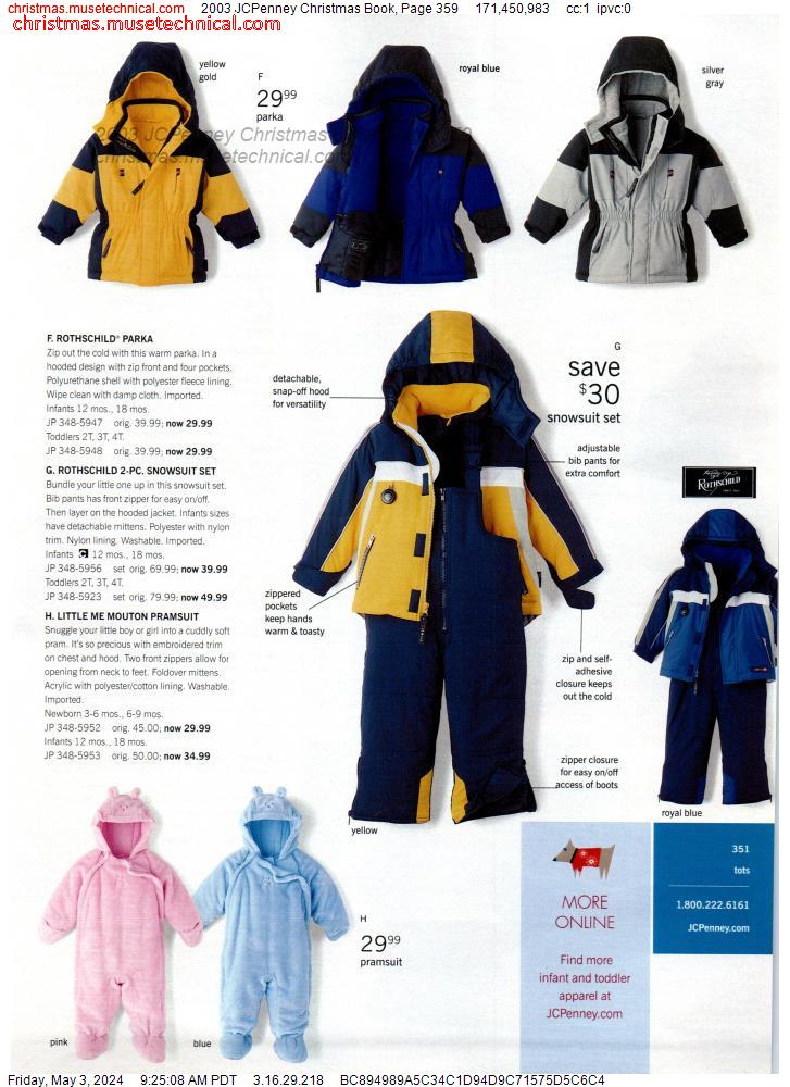 2003 JCPenney Christmas Book, Page 359