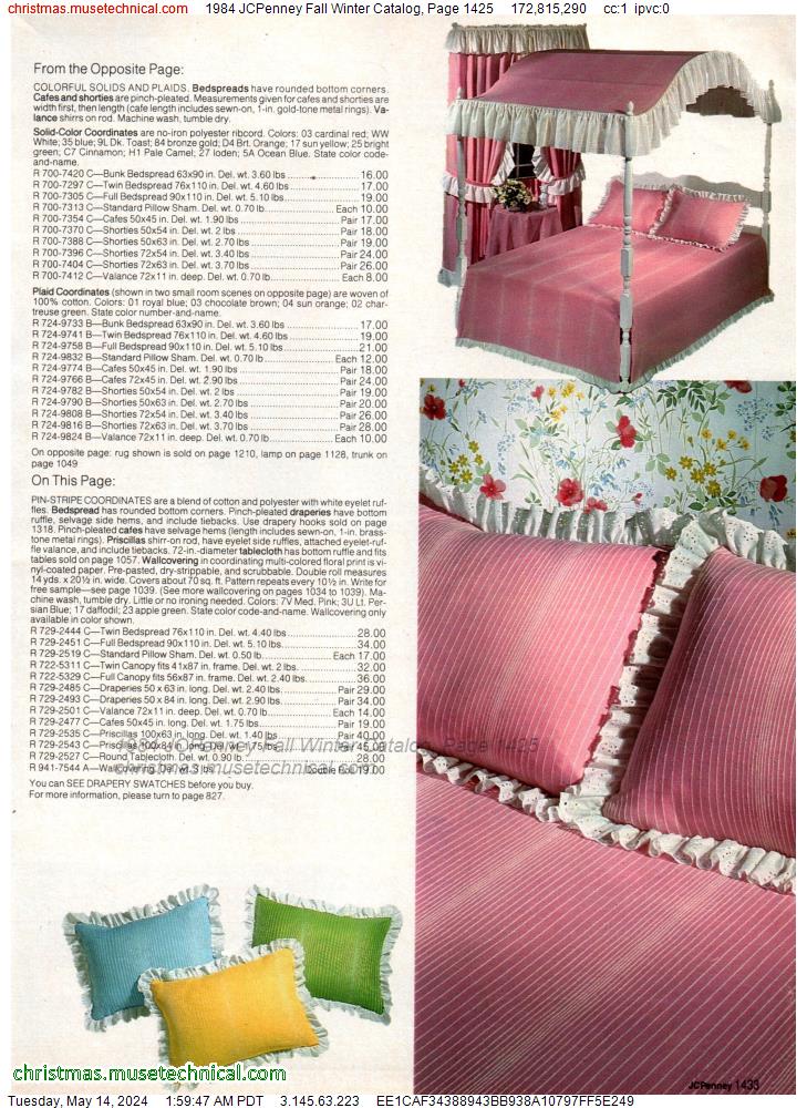 1984 JCPenney Fall Winter Catalog, Page 1425