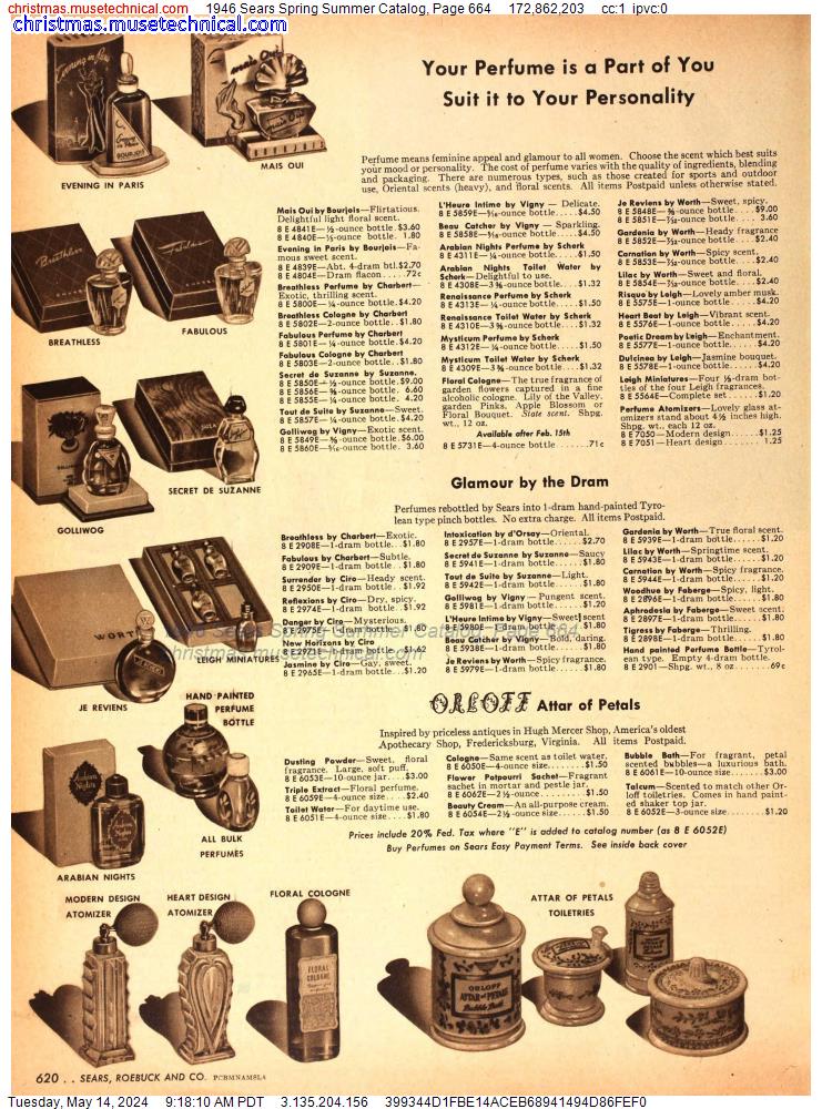 1946 Sears Spring Summer Catalog, Page 664