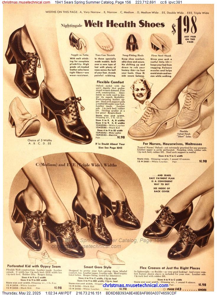 1941 Sears Spring Summer Catalog, Page 156