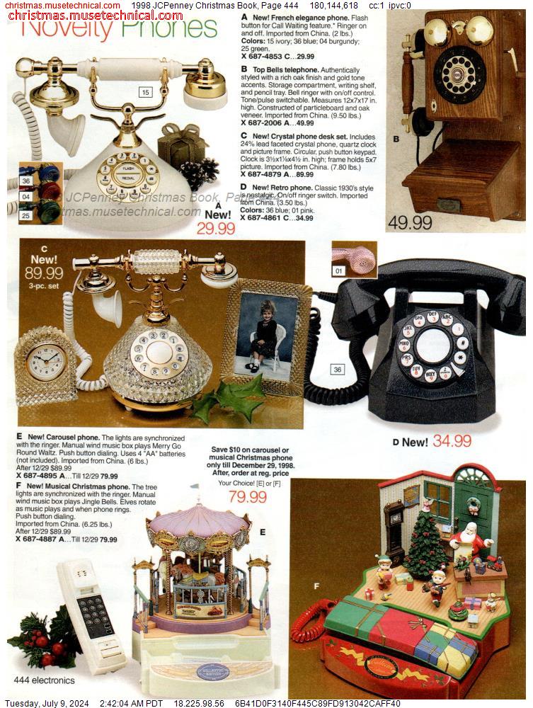 1998 JCPenney Christmas Book, Page 444