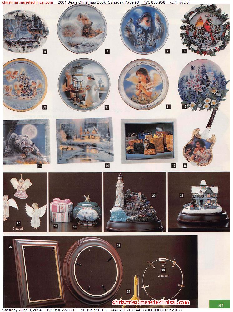 2001 Sears Christmas Book (Canada), Page 93