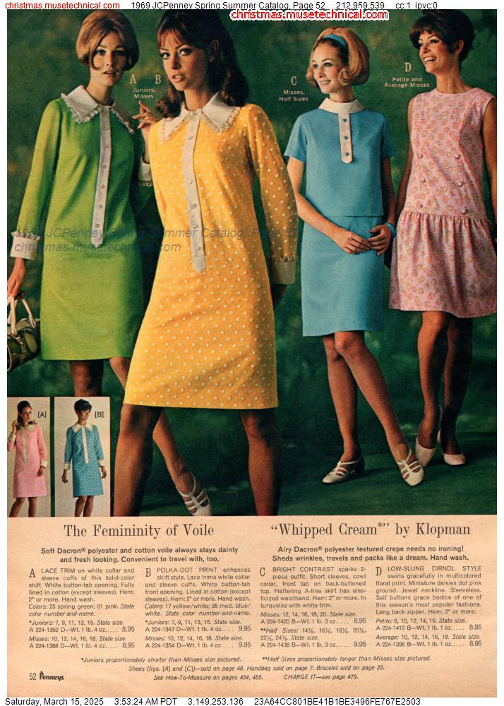 1969 JCPenney Spring Summer Catalog, Page 52