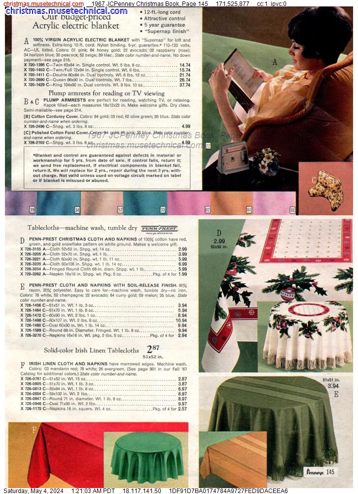 1967 JCPenney Christmas Book, Page 145