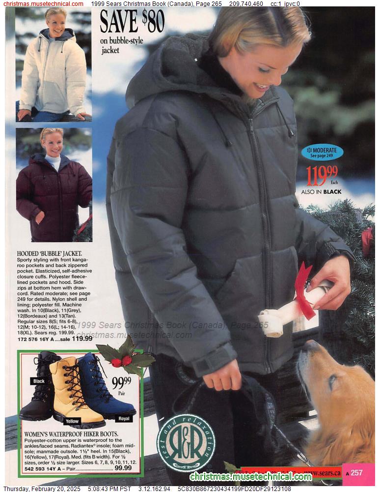 1999 Sears Christmas Book (Canada), Page 265