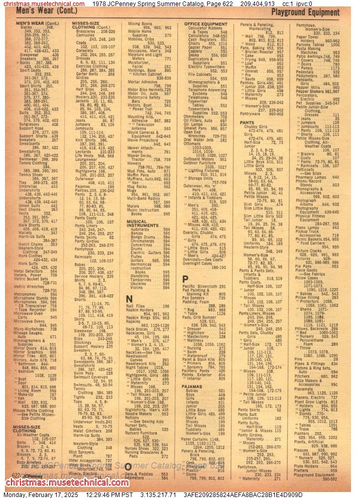 1978 JCPenney Spring Summer Catalog, Page 622
