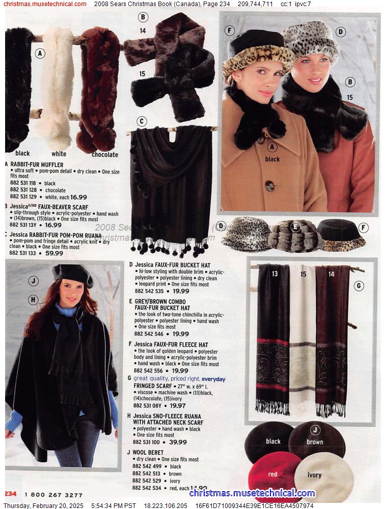 2008 Sears Christmas Book (Canada), Page 234