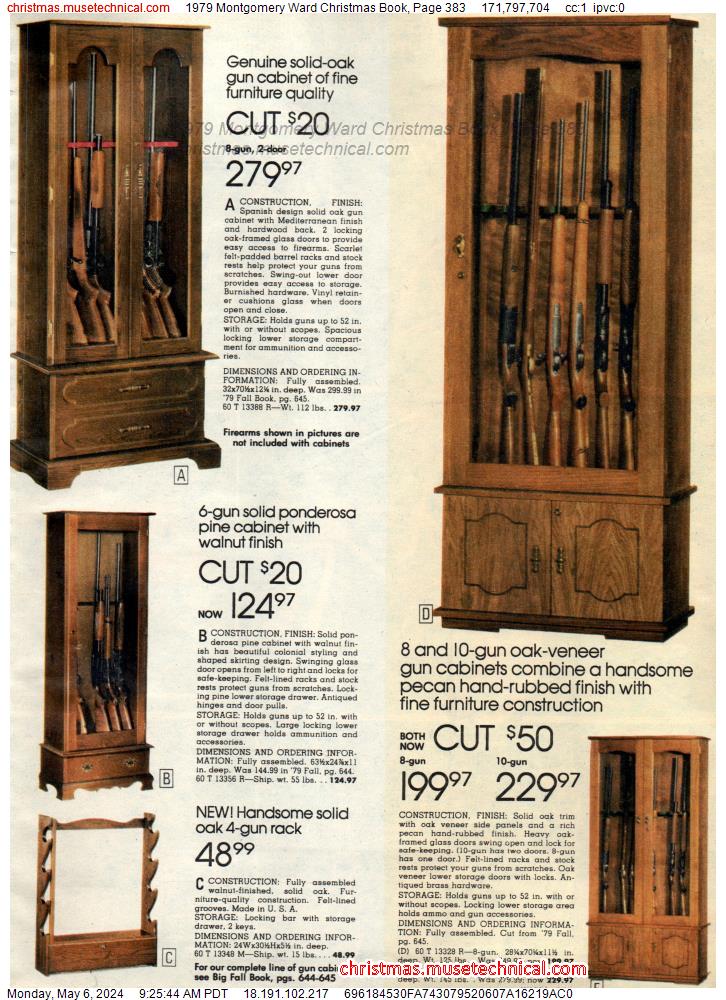 1979 Montgomery Ward Christmas Book, Page 383