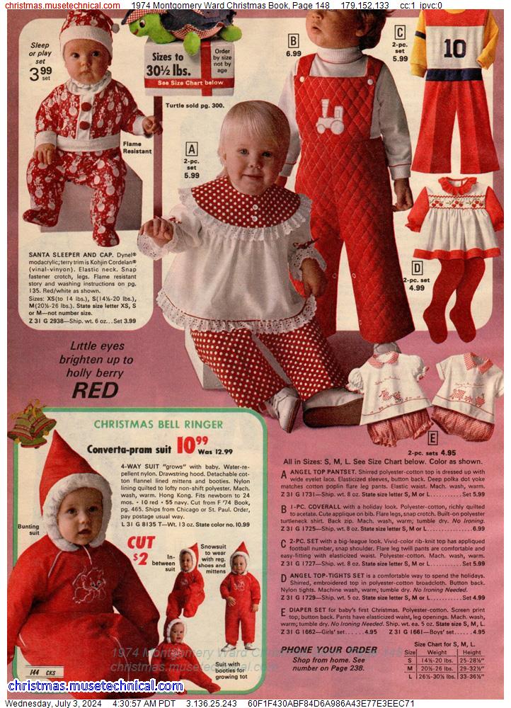 1974 Montgomery Ward Christmas Book, Page 148