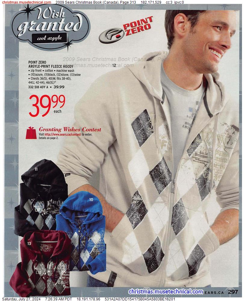 2009 Sears Christmas Book (Canada), Page 313