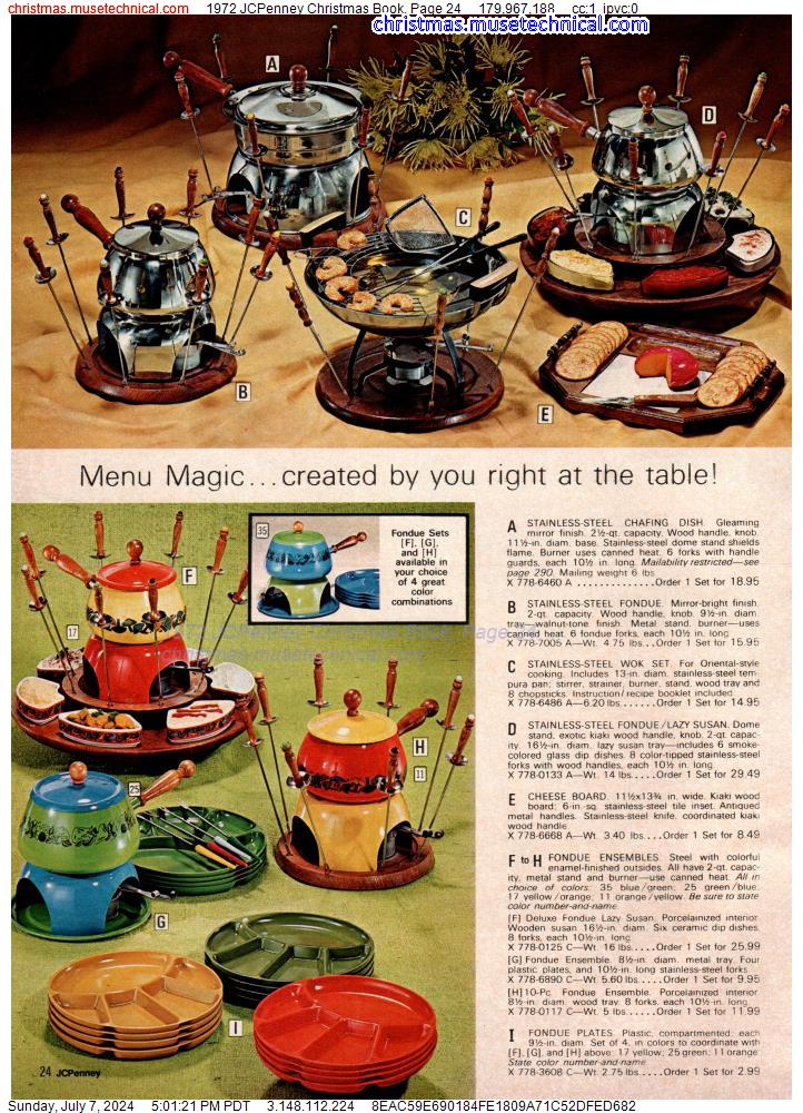 1972 JCPenney Christmas Book, Page 24