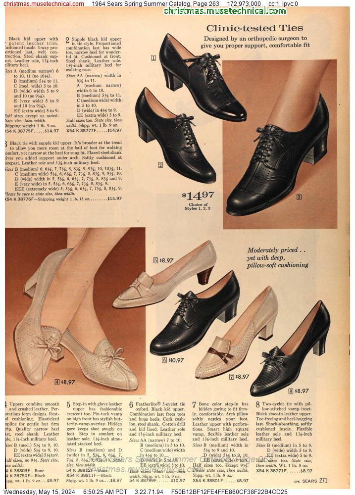 1964 Sears Spring Summer Catalog, Page 263