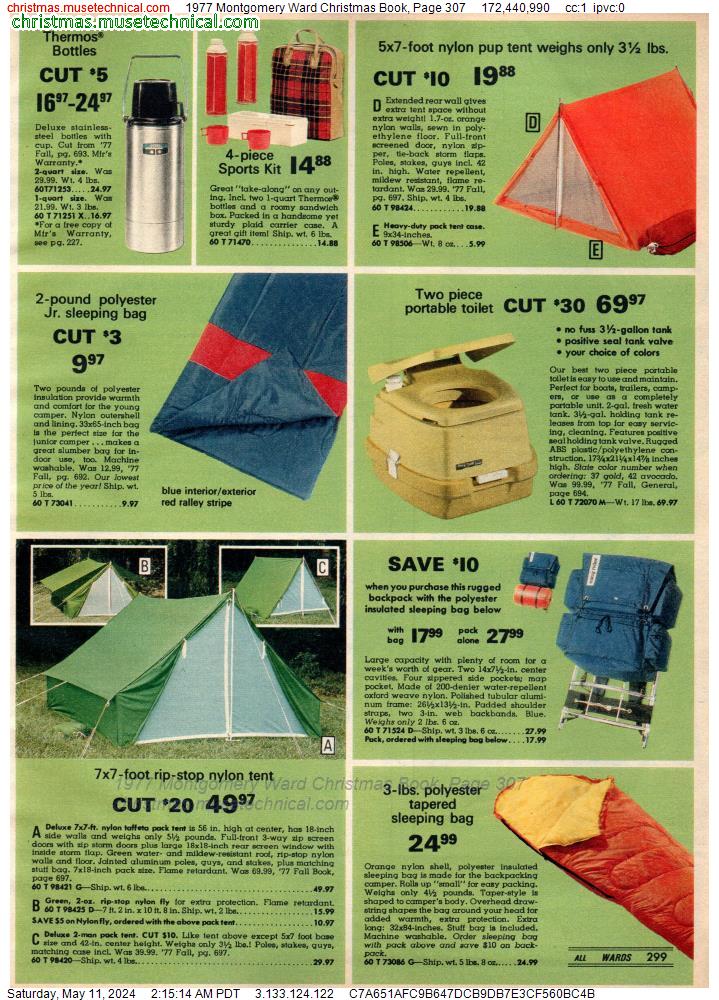 1977 Montgomery Ward Christmas Book, Page 307
