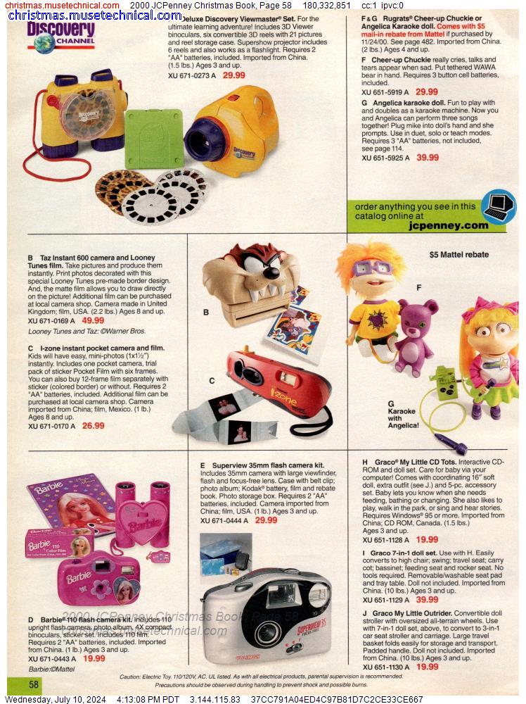 2000 JCPenney Christmas Book, Page 58