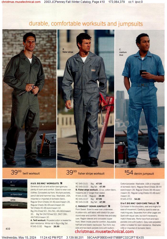 2003 JCPenney Fall Winter Catalog, Page 410