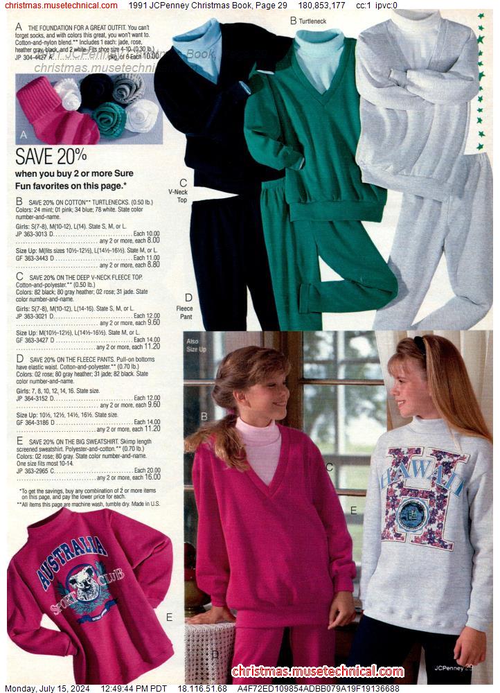 1991 JCPenney Christmas Book, Page 29