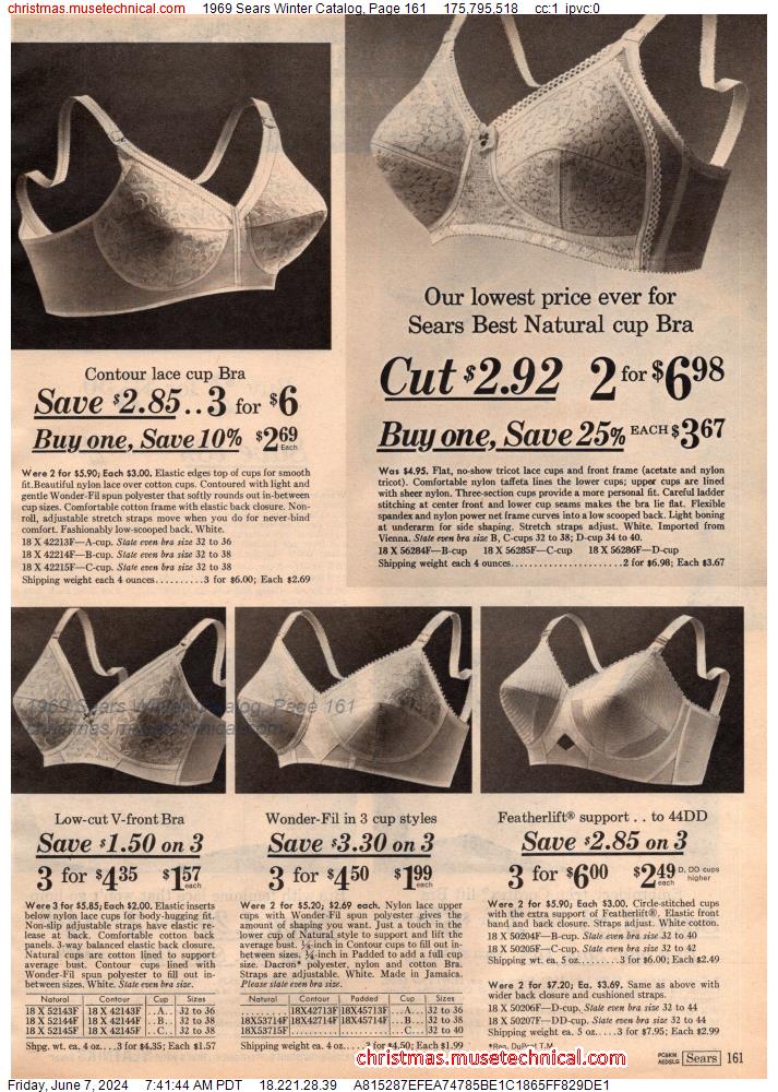 1969 Sears Winter Catalog, Page 161