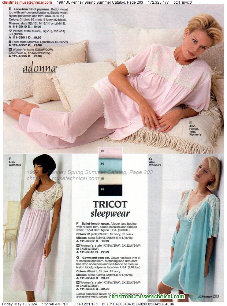 1997 JCPenney Spring Summer Catalog, Page 203