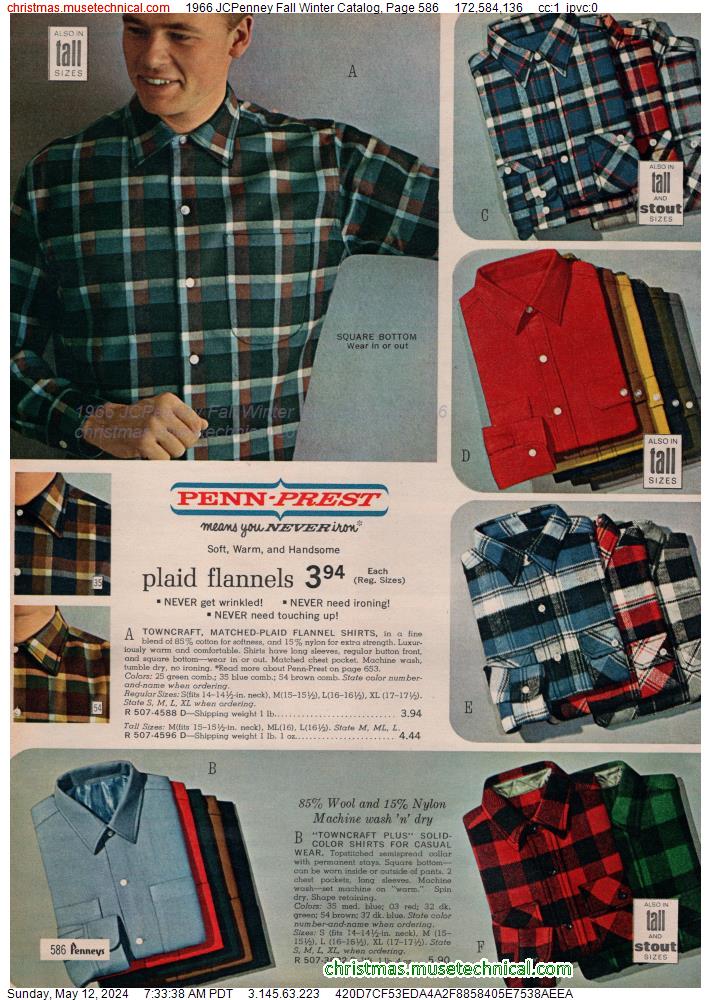 1966 JCPenney Fall Winter Catalog, Page 586