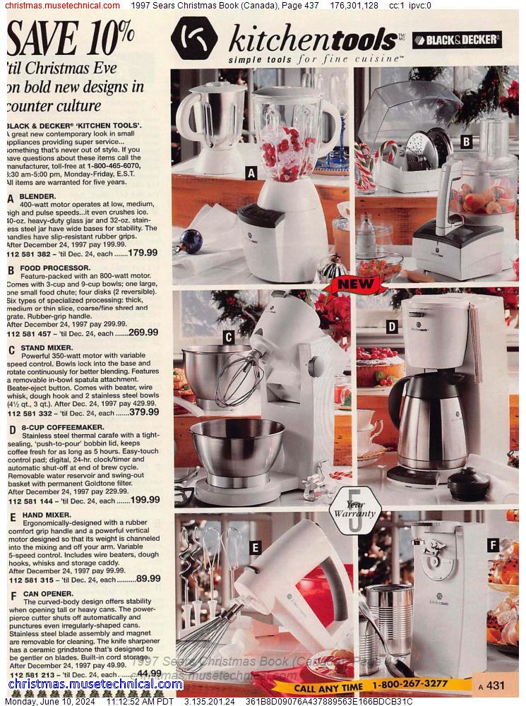 1997 Sears Christmas Book (Canada), Page 437