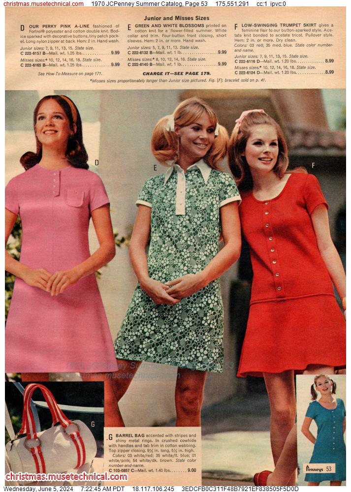 1970 JCPenney Summer Catalog, Page 53