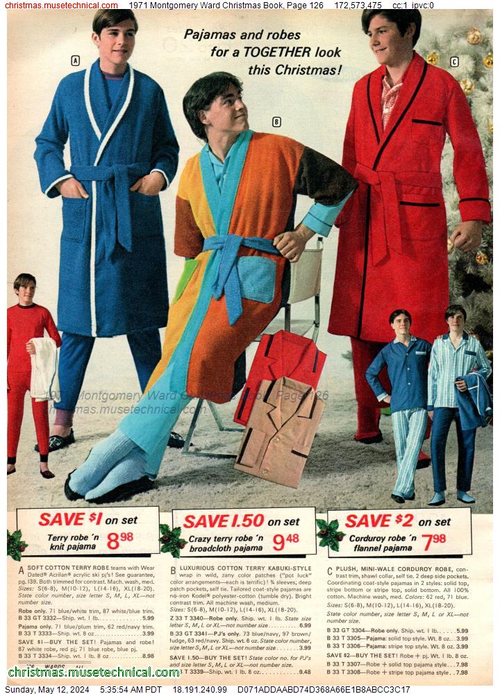 1971 Montgomery Ward Christmas Book, Page 126