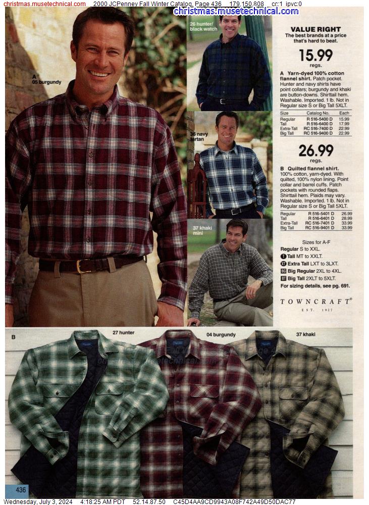 2000 JCPenney Fall Winter Catalog, Page 436
