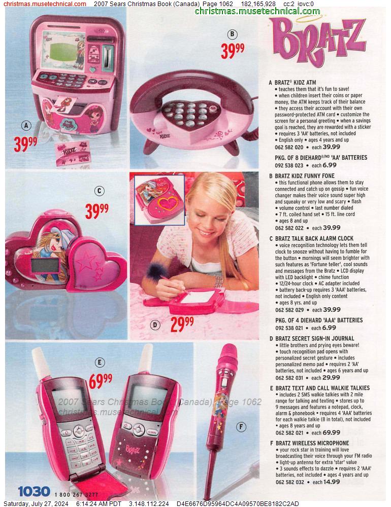 2007 Sears Christmas Book (Canada), Page 1062