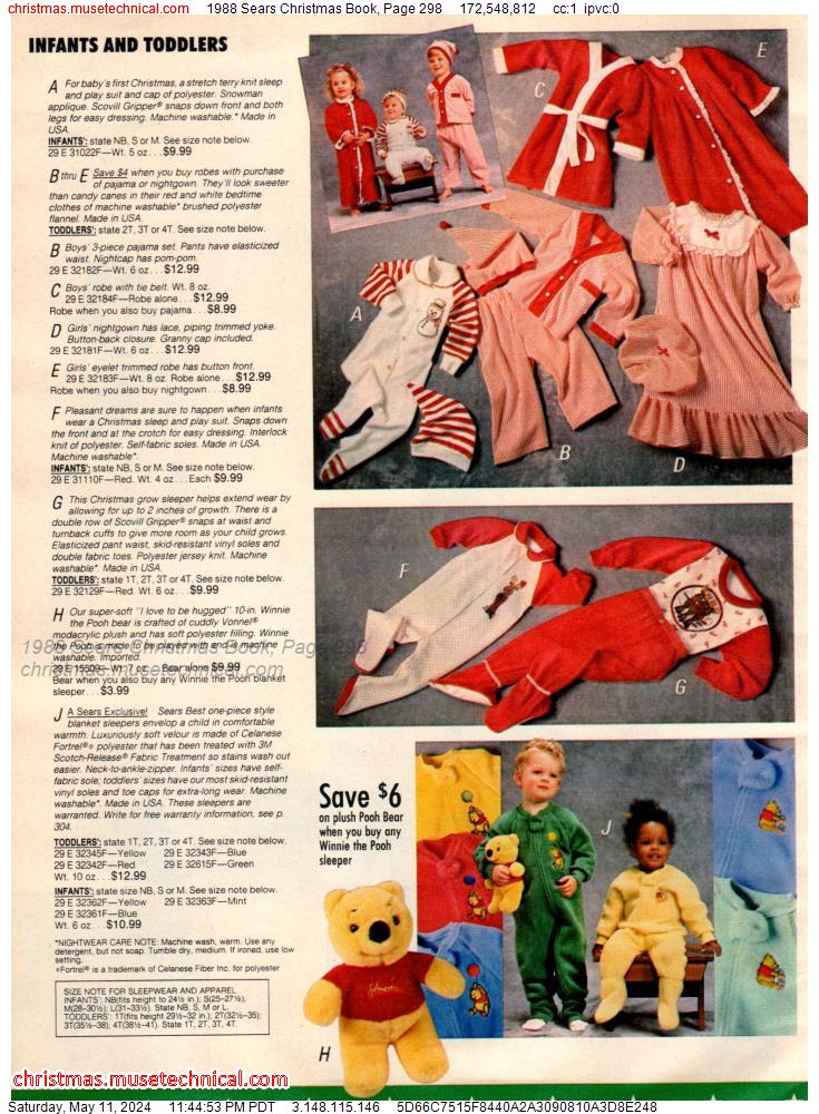1988 Sears Christmas Book, Page 298