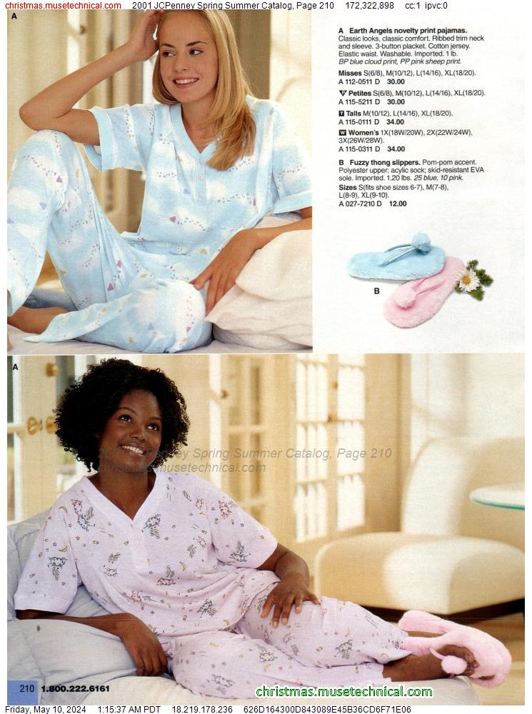 2001 JCPenney Spring Summer Catalog, Page 210