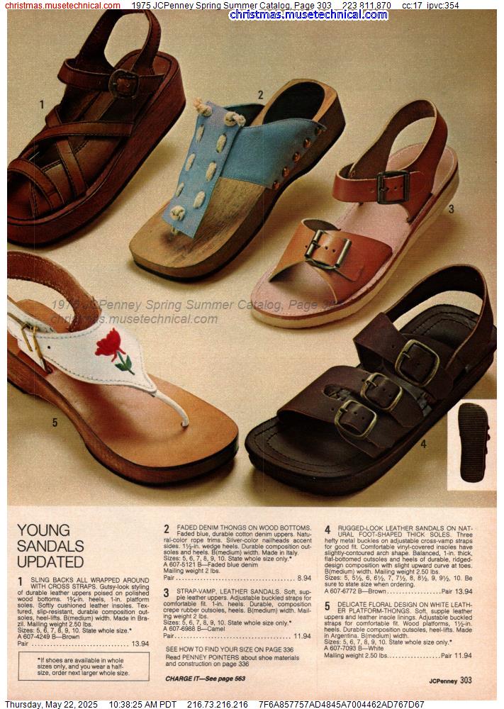 1975 JCPenney Spring Summer Catalog, Page 303