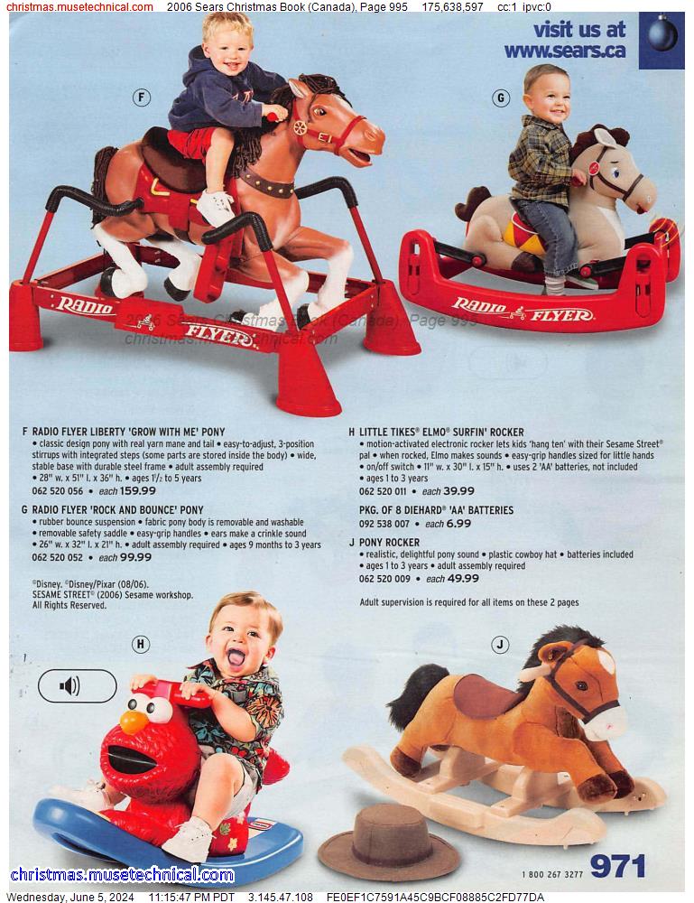 2006 Sears Christmas Book (Canada), Page 995