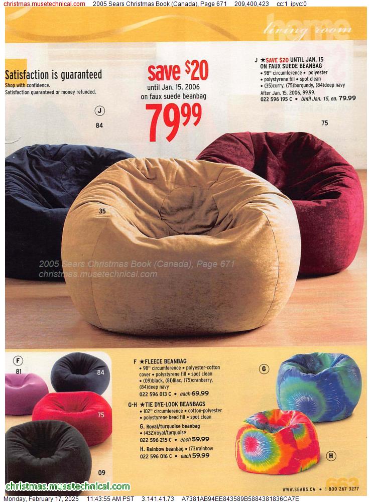 2005 Sears Christmas Book (Canada), Page 671