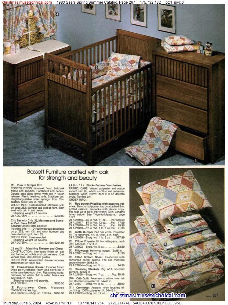 1983 Sears Spring Summer Catalog, Page 267