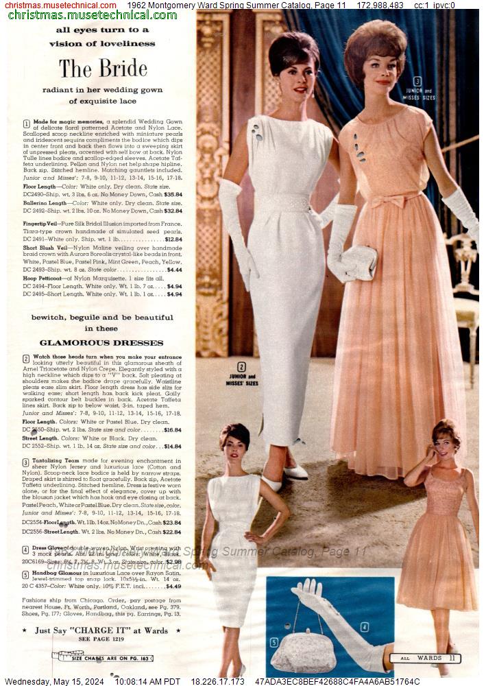 1962 Montgomery Ward Spring Summer Catalog, Page 11