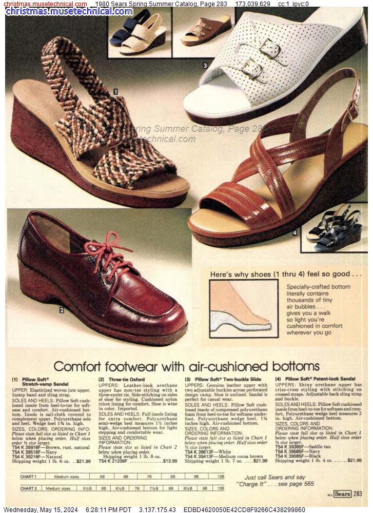 1980 Sears Spring Summer Catalog, Page 283